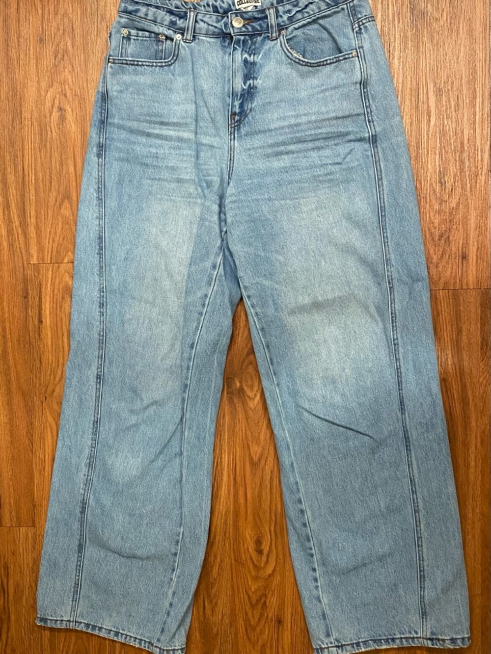 High Rise Wide Leg Women’s Jeans - Light Blue